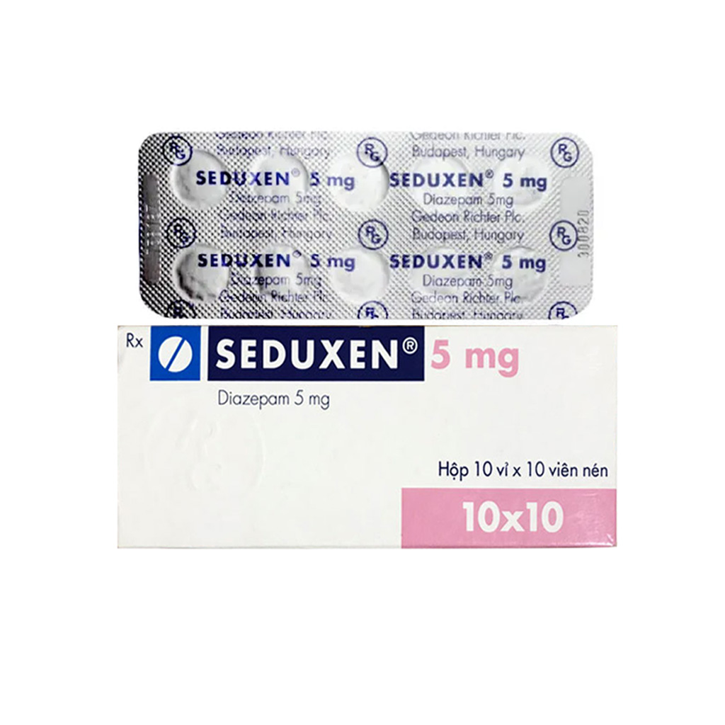Thuốc Ngủ Seduxen 5mg Hungary Cam Kết Chính Hãng 100%